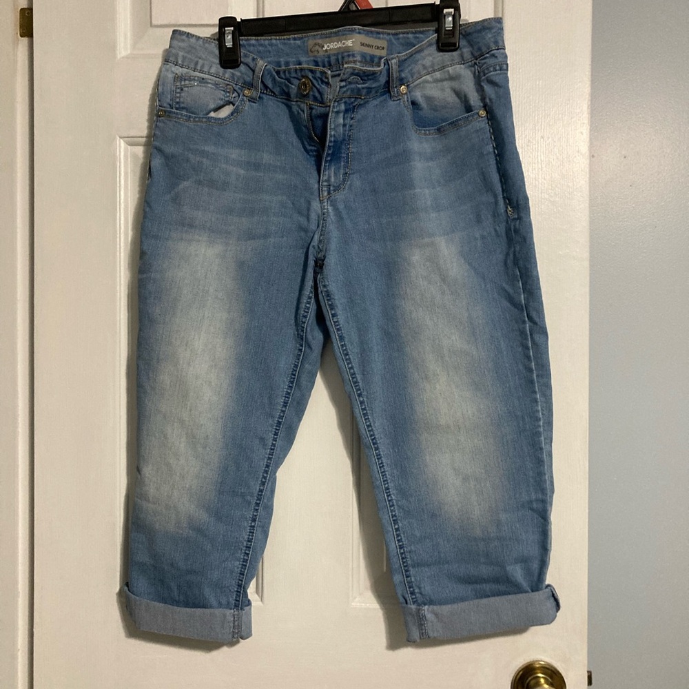 Jordache Light Blue Ankle Jeans